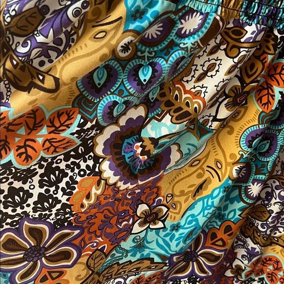 New Direction Smocked & Colorful Floral Dress 2X - Picture 9 of 9